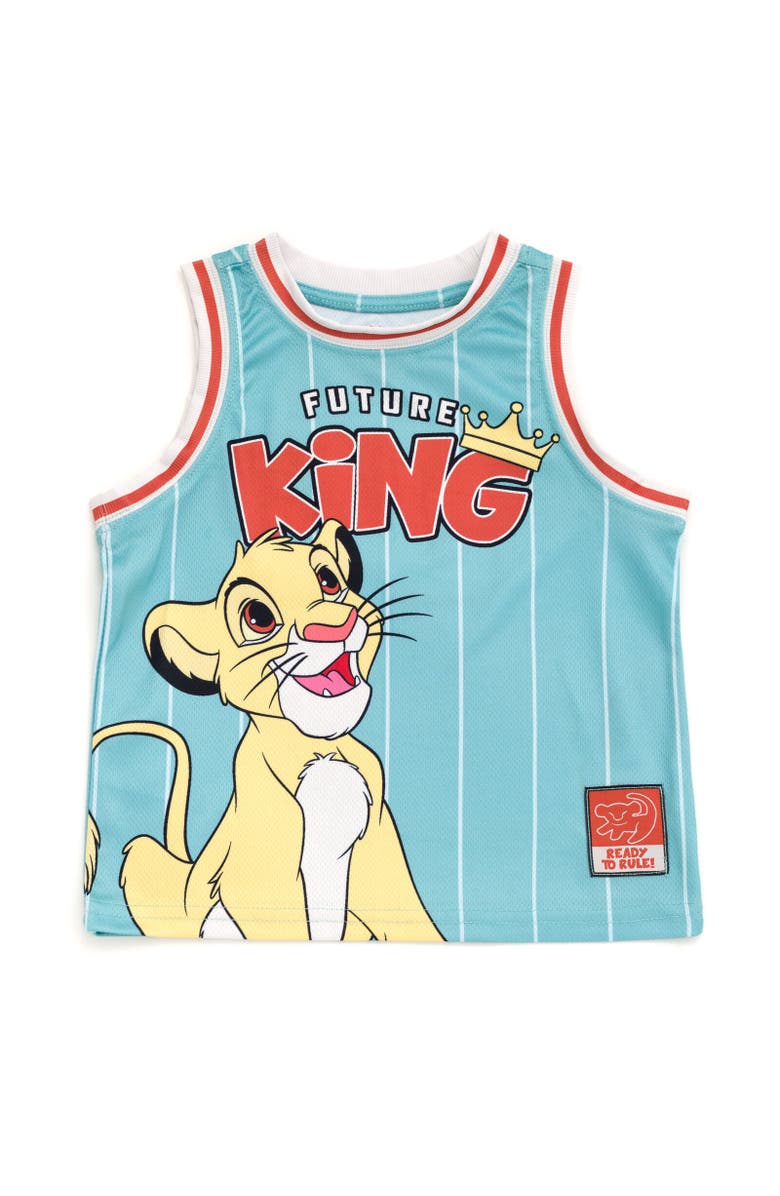 Disney Athletic Tank Top & Shorts Set, Alternate, color, Lion King Green