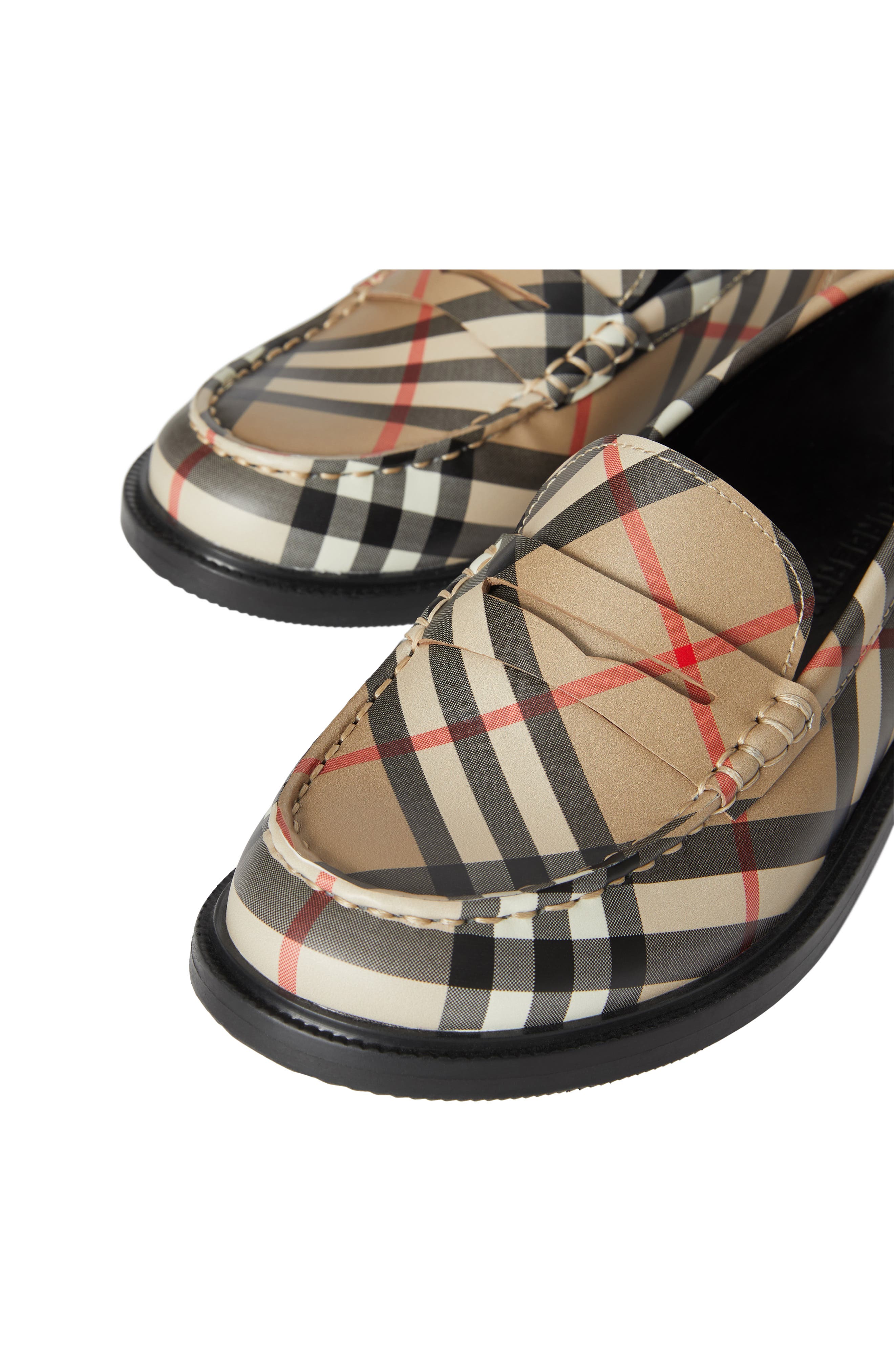 Burberry Blakeney Vintage Check Penny Loafer, Alternate, color, 