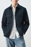 MANGO Cotton Overshirt