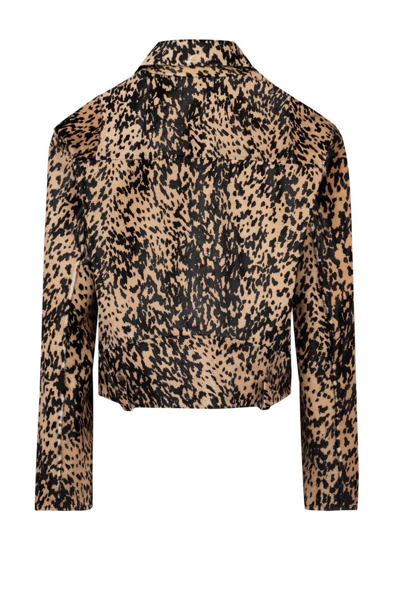 Your *Itch Kangaroo Leather Jacket, Alternate, color, Leopard