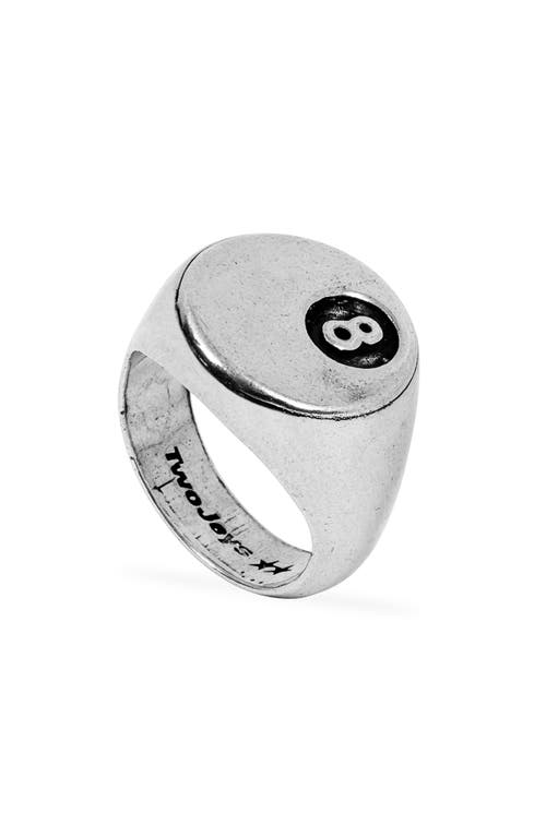 Twojeys 8 Ball Ring