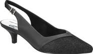 EASY STREET Vivid Kitten Heel Slingback Pump