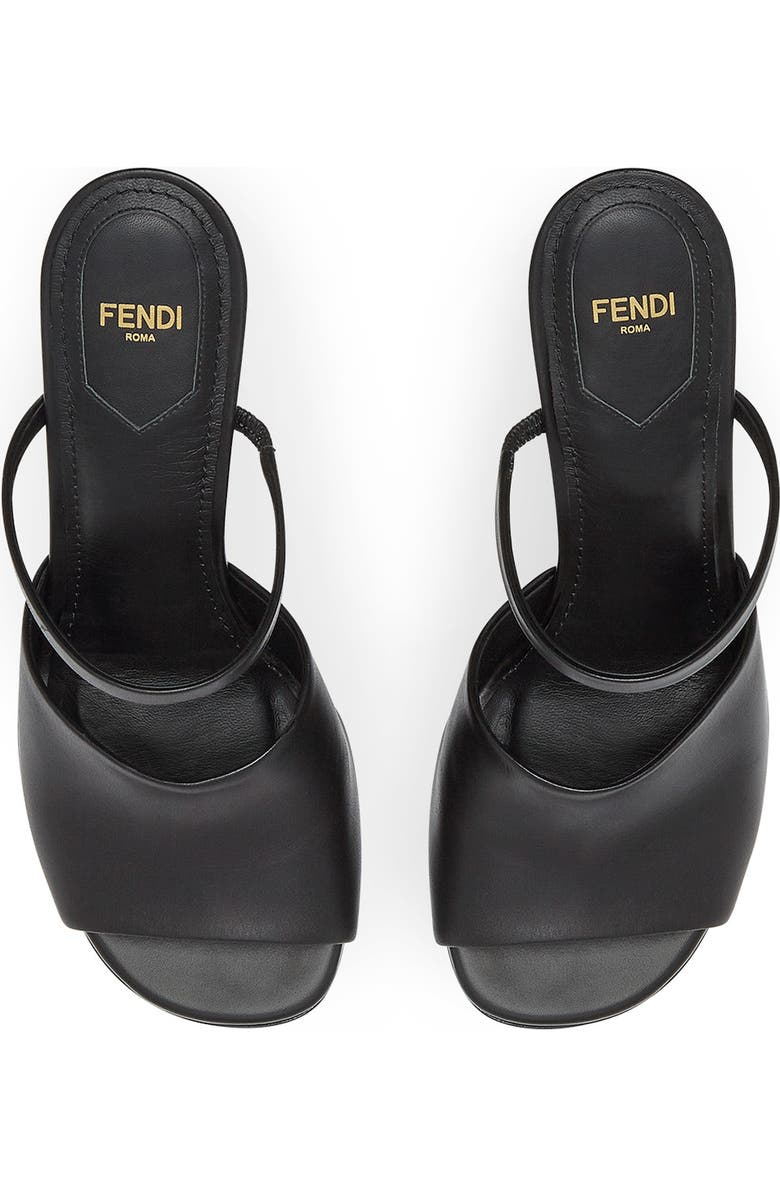 Fendi First F Heel Sandal, Alternate, color,