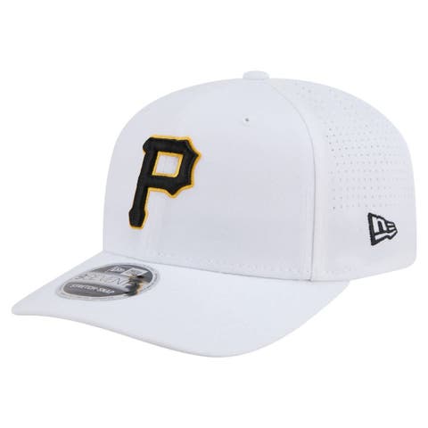 Men's New Era White Pittsburgh Pirates COOLERA 9SEVENTY Adjustable Hat