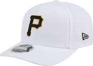 New Era Men's New Era White Pittsburgh Pirates COOLERA 9SEVENTY Adjustable Hat