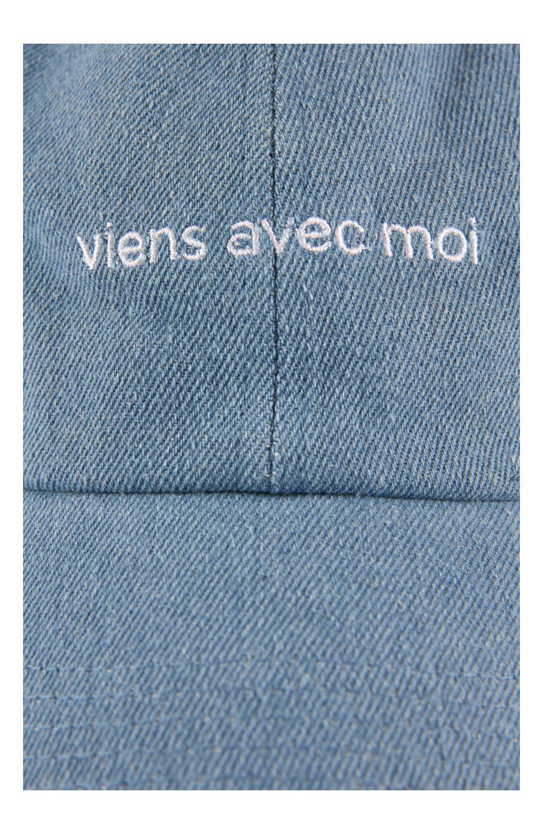 Viens Avec Moi Ball Cap, Alternate, color, 