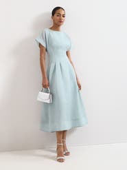 Phase Eight Laya Boat Neck Midi Dress