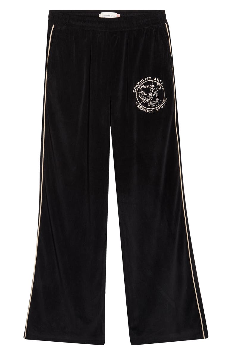 HONOR THE GIFT Piped Track Pants, Alternate, color, Black
