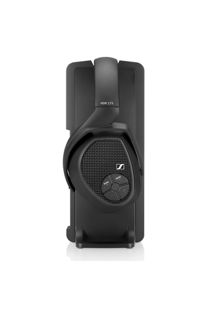 Sennheiser RS 175 RF Wireless Headphone System for TV Listening, Alternate, color, Black