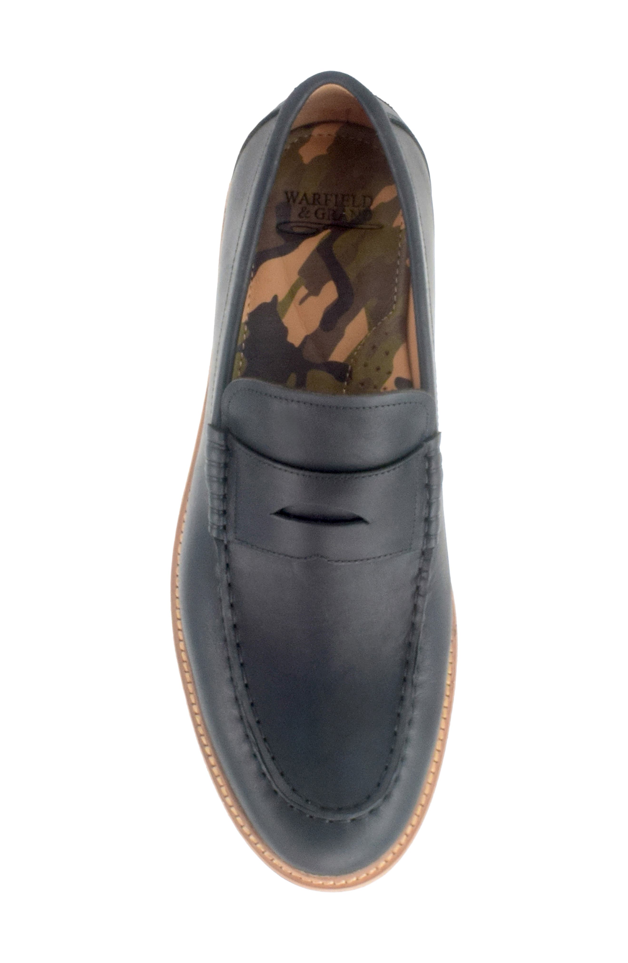 Warfield & Grand Dillinger II Penny Loafer, Alternate, color, Black
