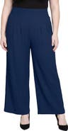 Standards & Practices Smock Waist Wide Leg Pants