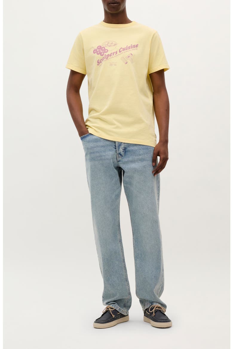 Cuisine Tee, Alternate, color, LIGHT YELLOW