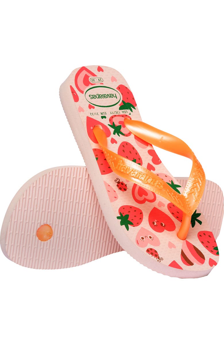 Havaianas Kids' Flores Flip Flop, Alternate, color,