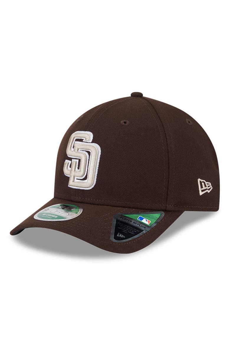 New Era Men's New Era Brown San Diego Padres Player Replica 9FORTY Adjustable Hat, Main, color, Brown