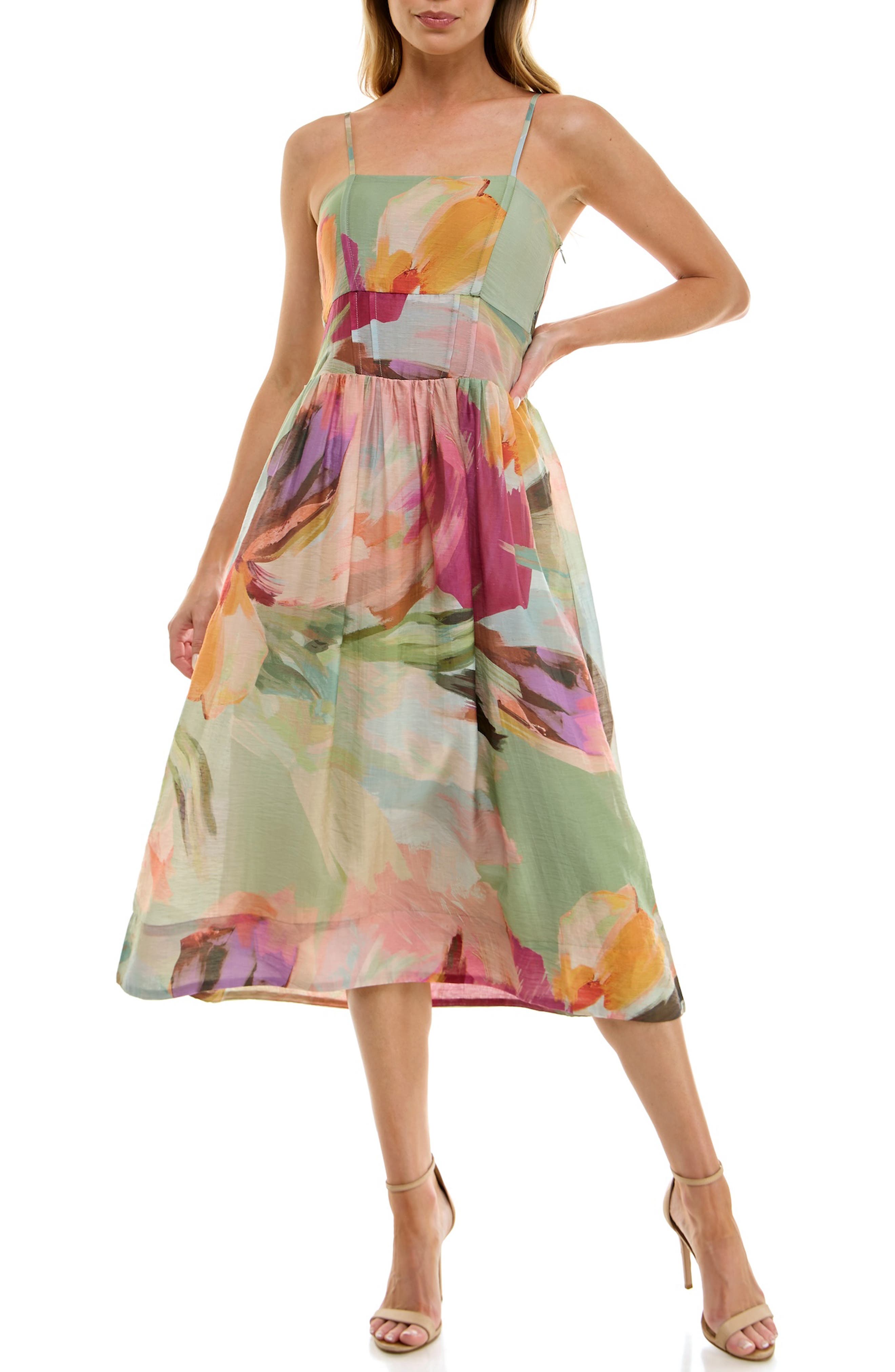 Socialite Cami Seamed Maxi Sundress