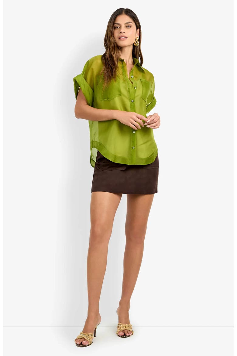 Costanzo Top, Alternate, color, Dark Fennel