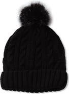 Lands' End Kids Fleece Lined Pom Hat