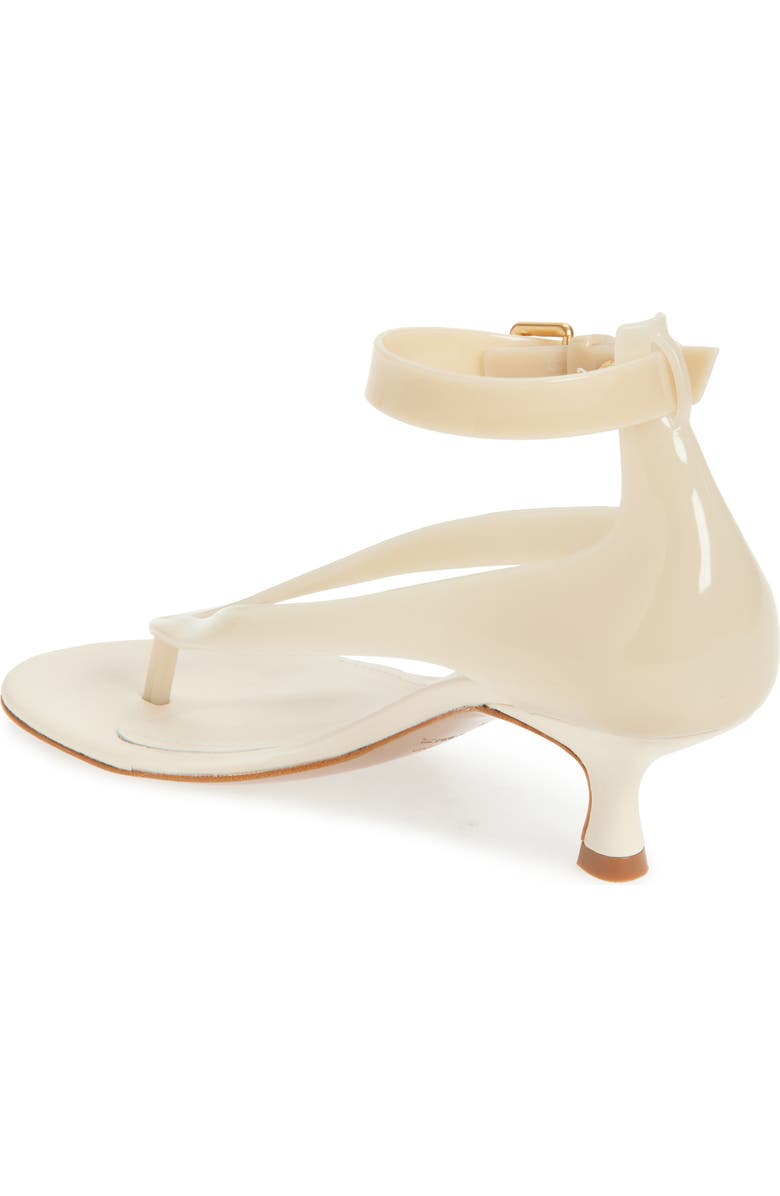 FARM Rio Jelly Kitten Heel Sandal, Alternate, color, Ivory