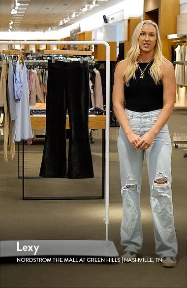 Treasure & Bond Kids' Pull-On Rib Flare Pants (Women) | Nordstromrack