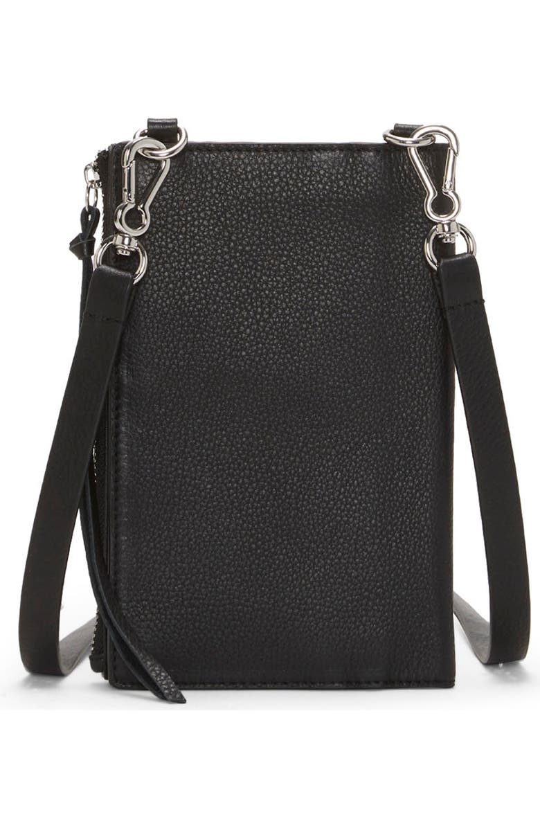 Vince Camuto Rylan Leather Phone Crossbody Bag, Main, color,