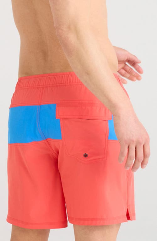 Saxx Oh Buoy Colorblock 2n1 Volley Swim Trunks