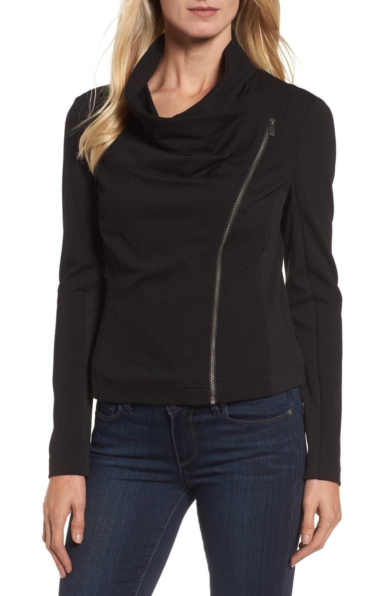 Vince Camuto Two by Vince Camuto Ponte Moto Jacket, Alternate, color,