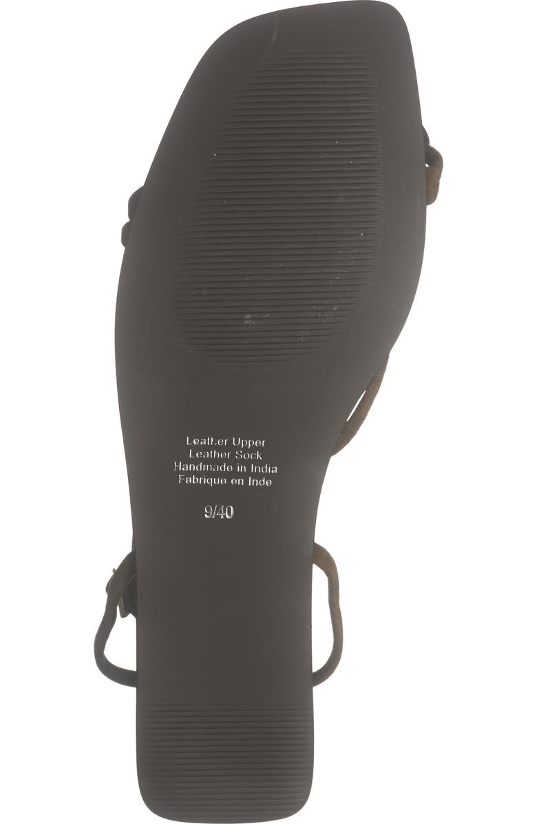 Jeffrey Campbell Lunara Ankle Strap Sandal, Alternate, color, Brown Suede Combo