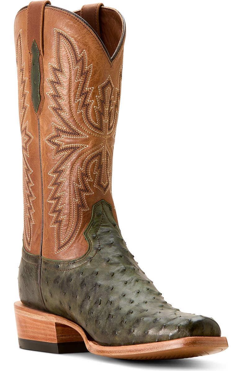 Ariat Futurity Relentless Western Boot, Main, color, Green