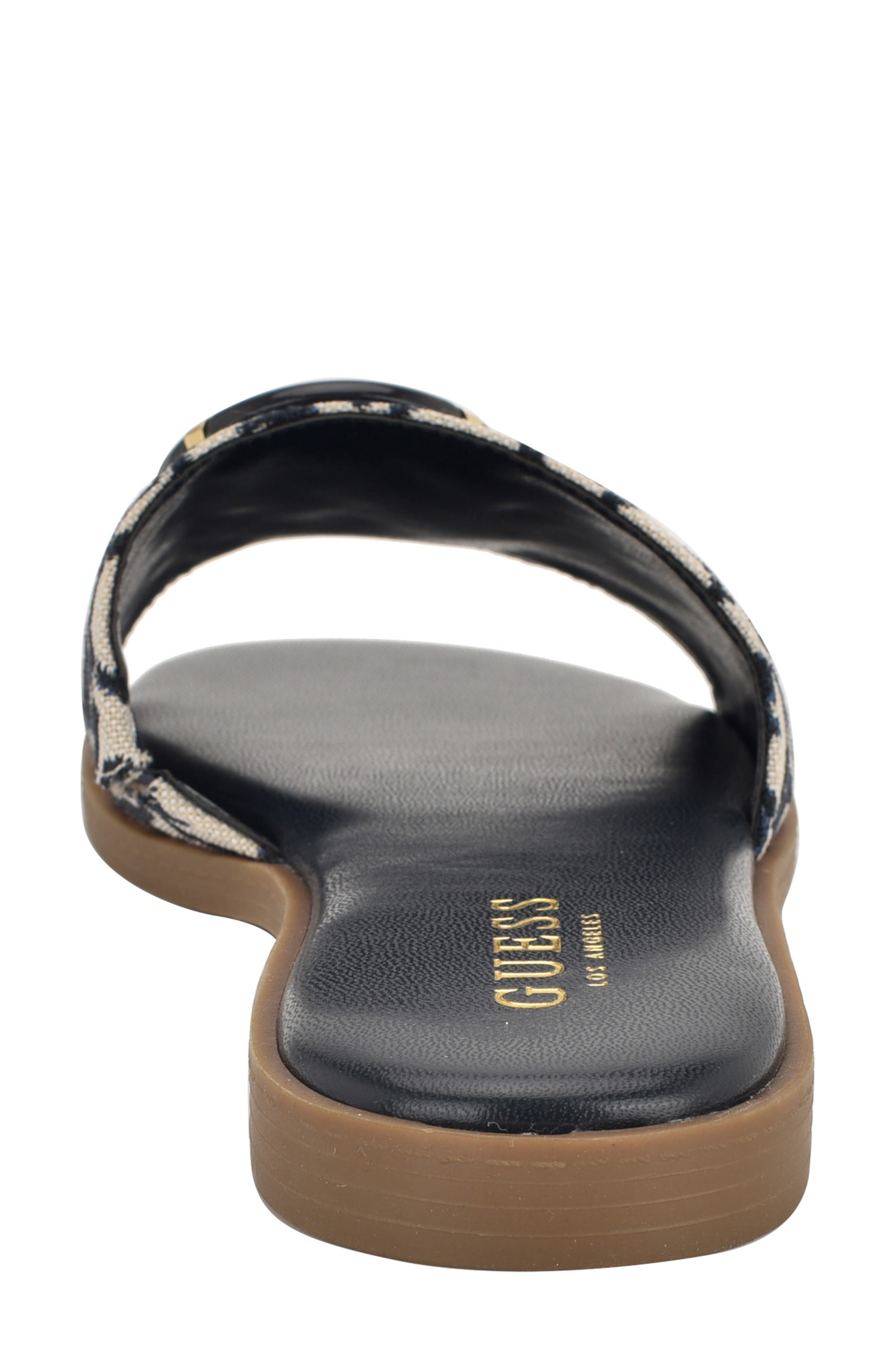 Magnify Slide Sandal, Alternate, color, DARK BLUE