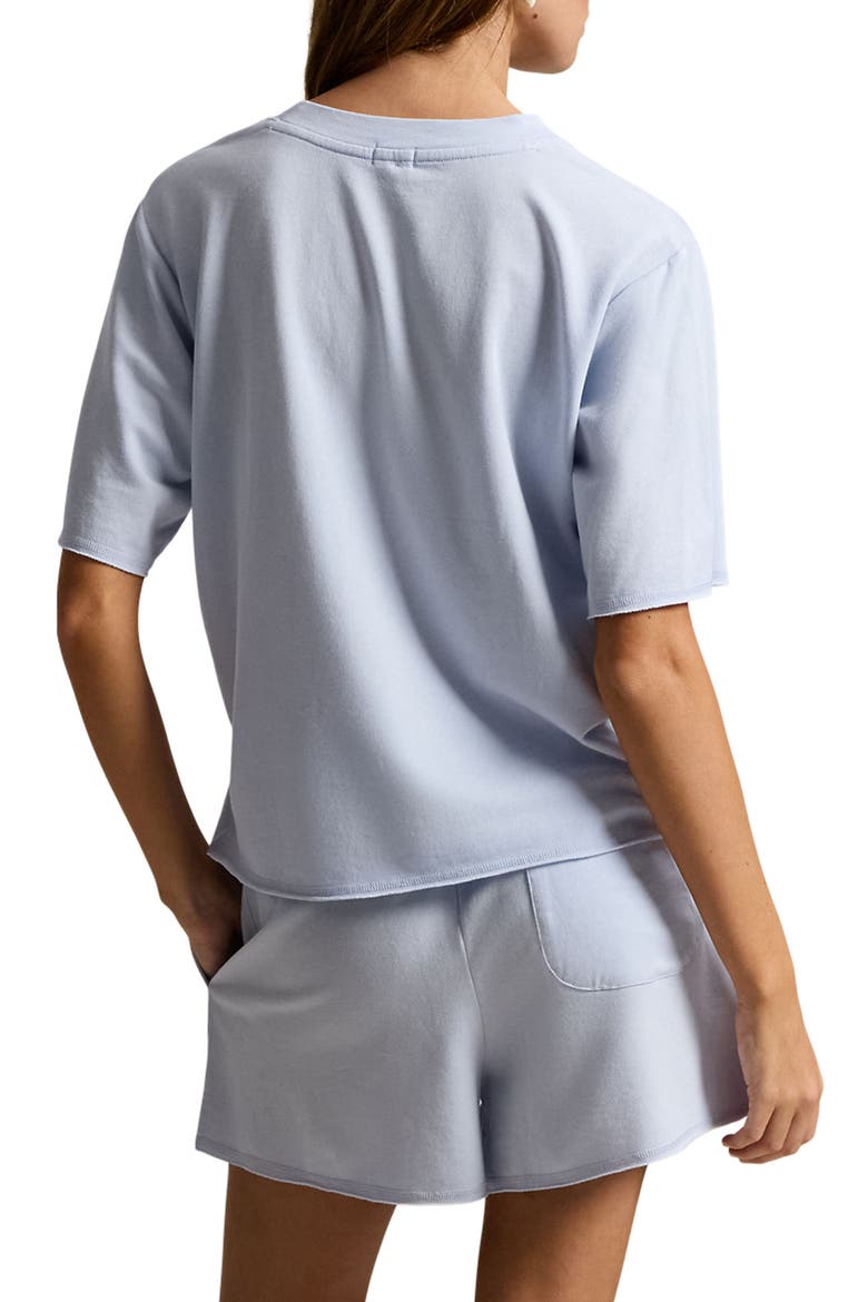 Short Pajamas, Alternate, color, XENON BLUE