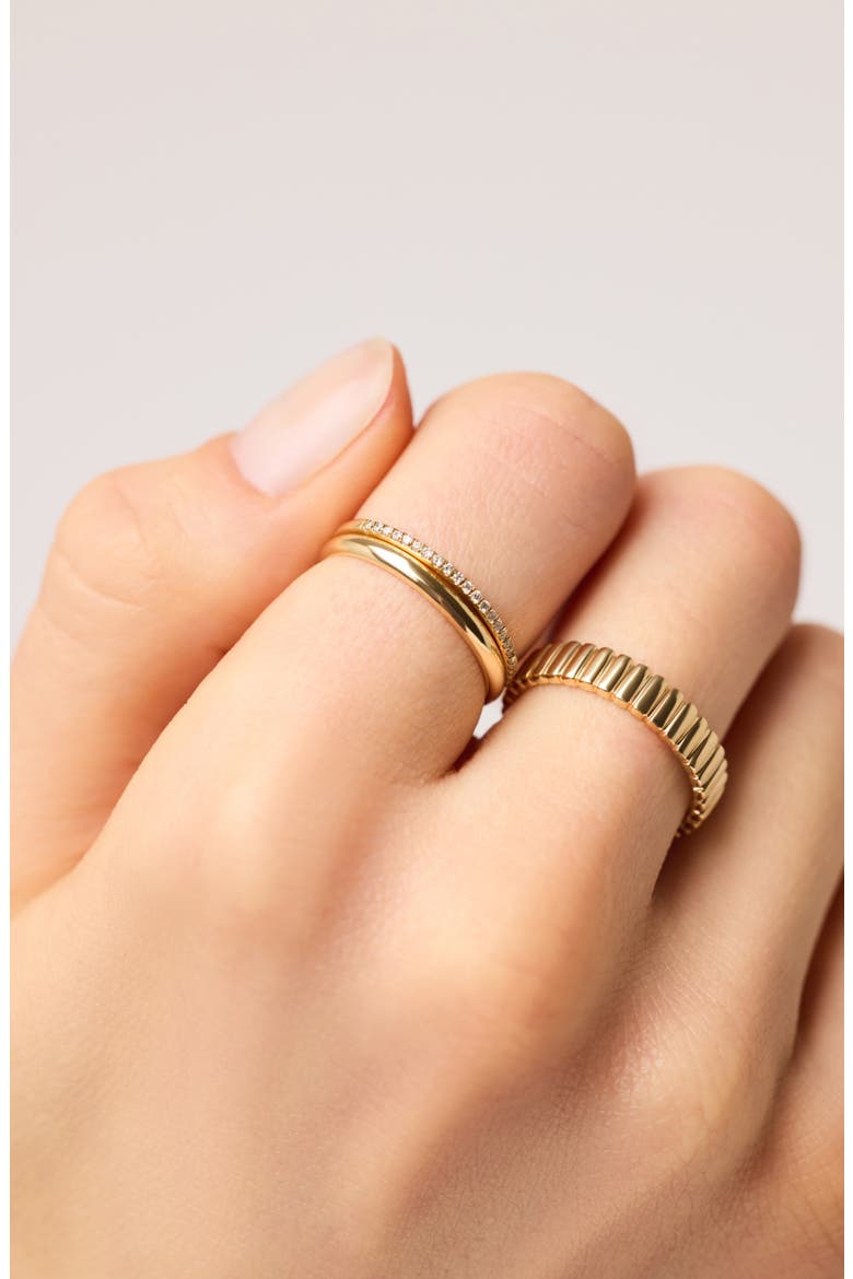 Gold Band Ring - Slim Band Ring, Alternate, color, Gold