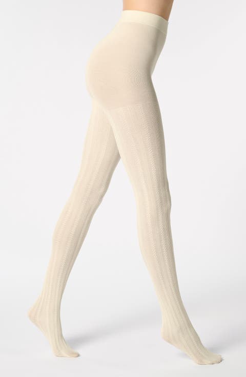 Cotton Blend Tights