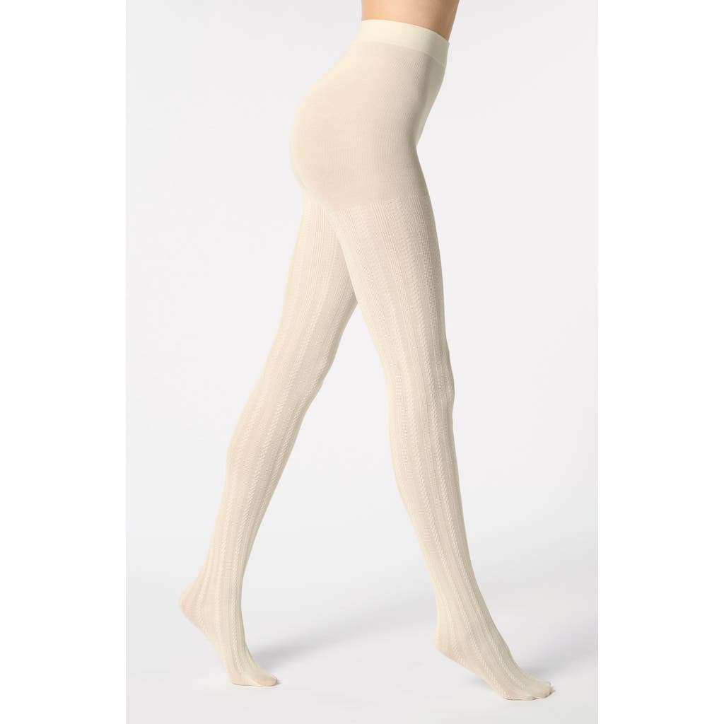 Oroblu Cotton Blend Tights In Brown