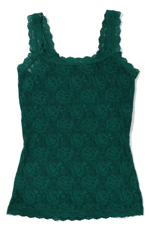 Hanky Panky Lace Camisole In Green