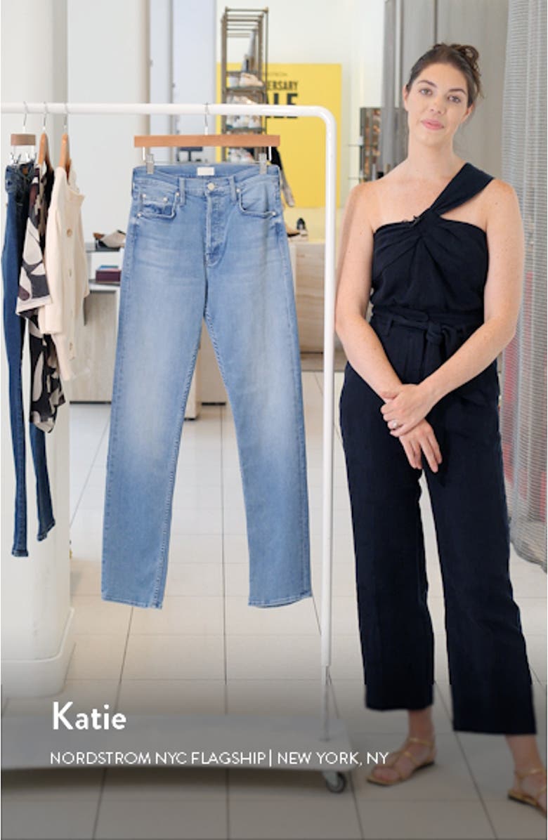 The Tomcat Skimp High Waist Straight Leg Jeans, sales video thumbnail