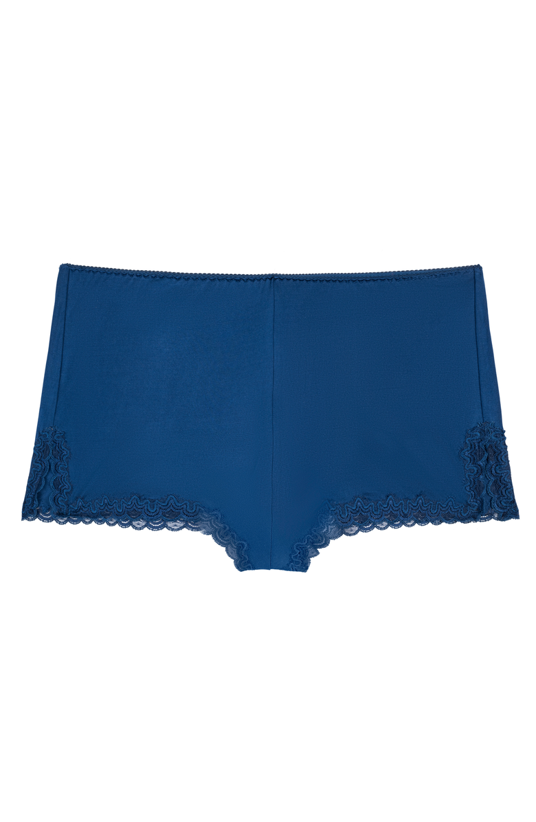 Uwila Warrior Soft Silk Sleep Short, Alternate, color, Estate Blue