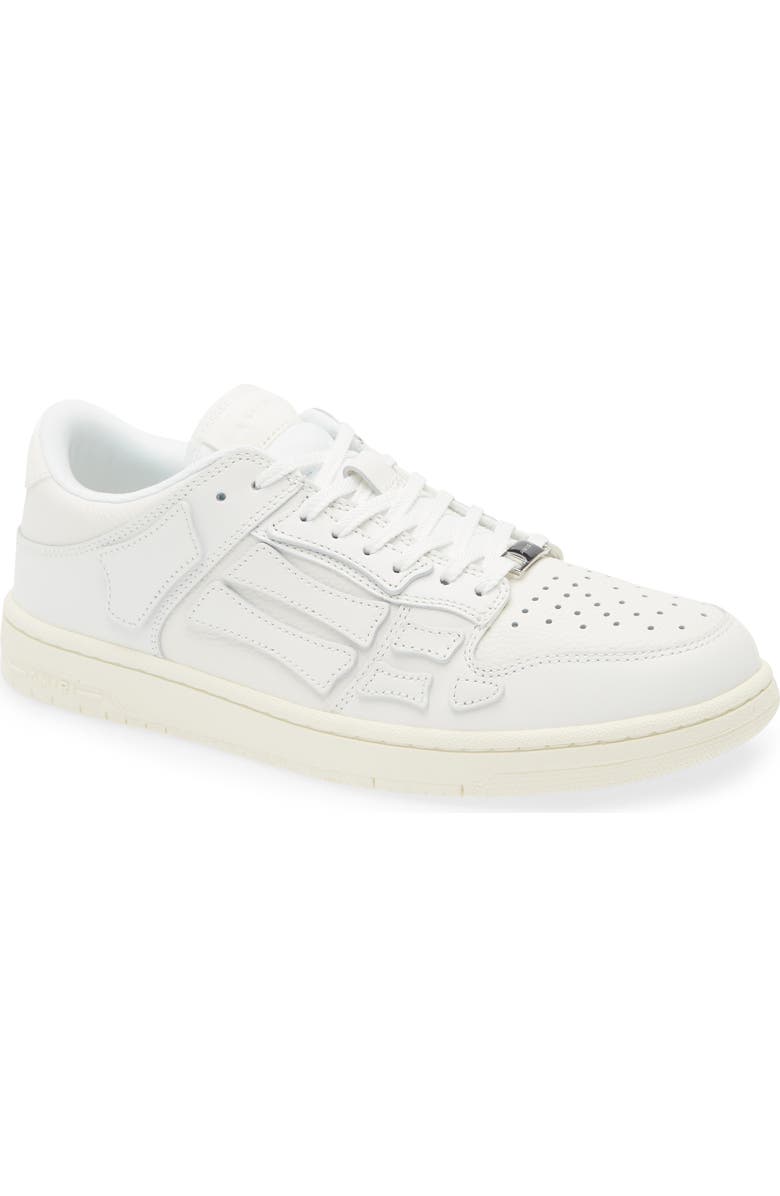 AMIRI Skeleton Low Top Sneaker, Main, color, White/ White/ Vintage