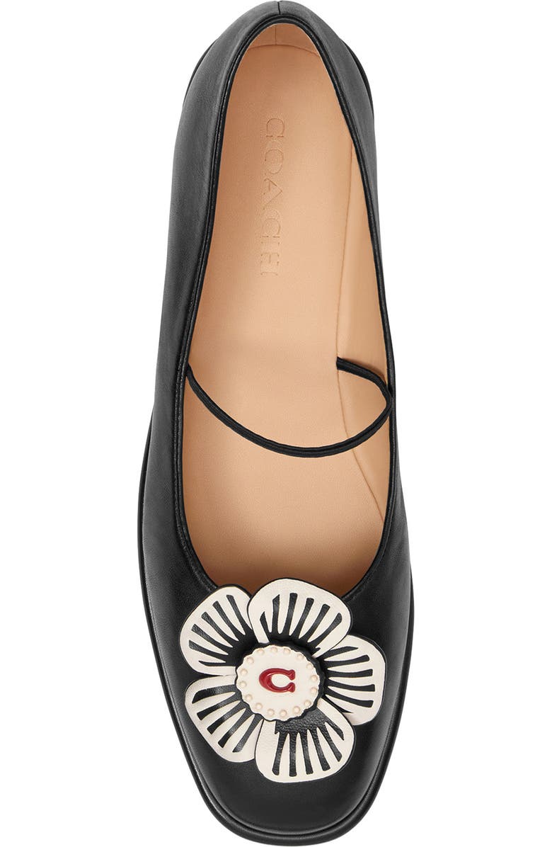 COACH Elaina Tea Rose Mary Jane Flat, Alternate, color,