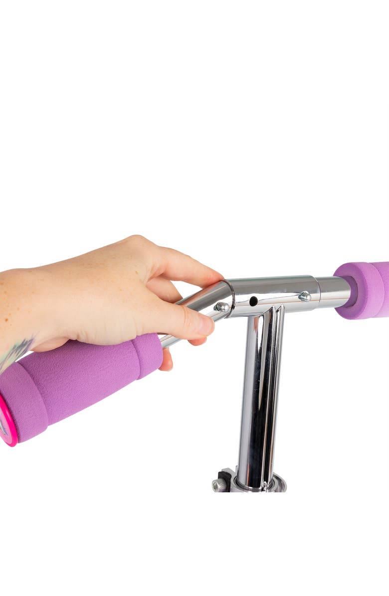 Ozbozz Flashing Adjustable Scooter Unicorn Lightup Wheels, Alternate, color, Multicolored