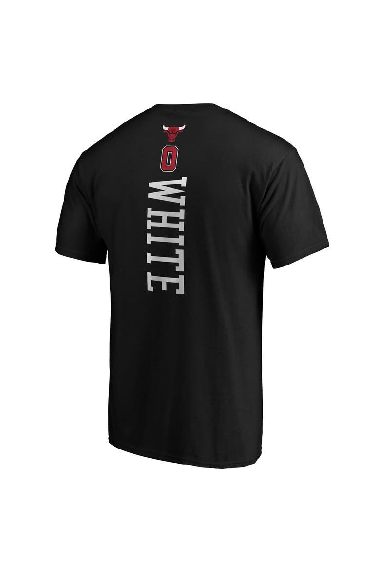 Men's Fanatics Branded Coby White Black Chicago Bulls Playmaker Name & Number Team T-Shirt, Alternate, color, Black
