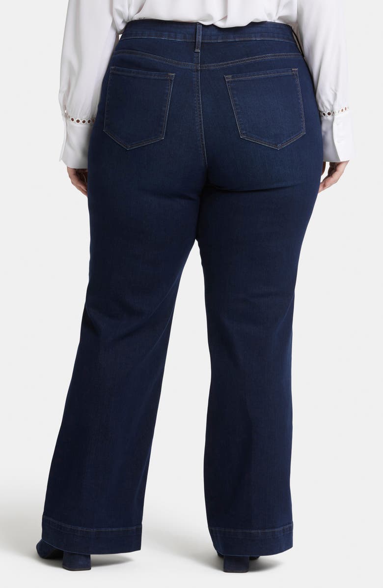 NYDJ Teresa Wide Leg Trouser Jeans, Alternate, color, Burbank Wash