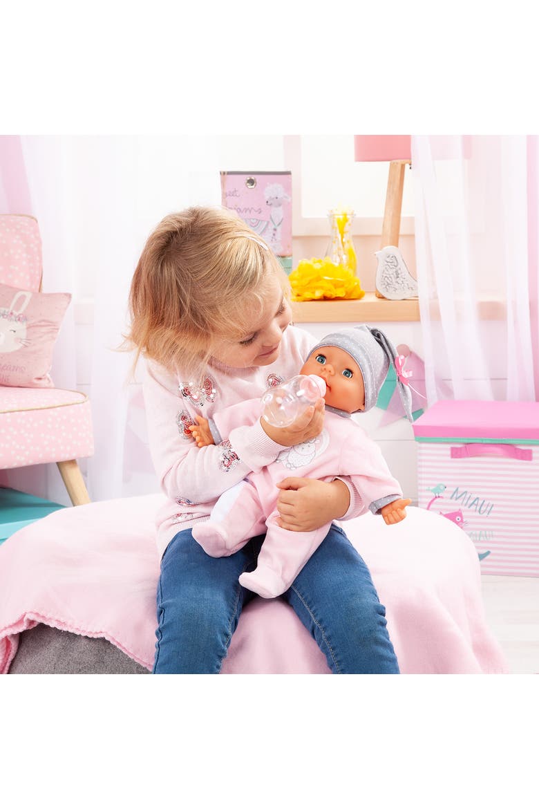 Piccolina 15 Inch Interactive Baby Doll Sounds, Alternate, color, Multicolored