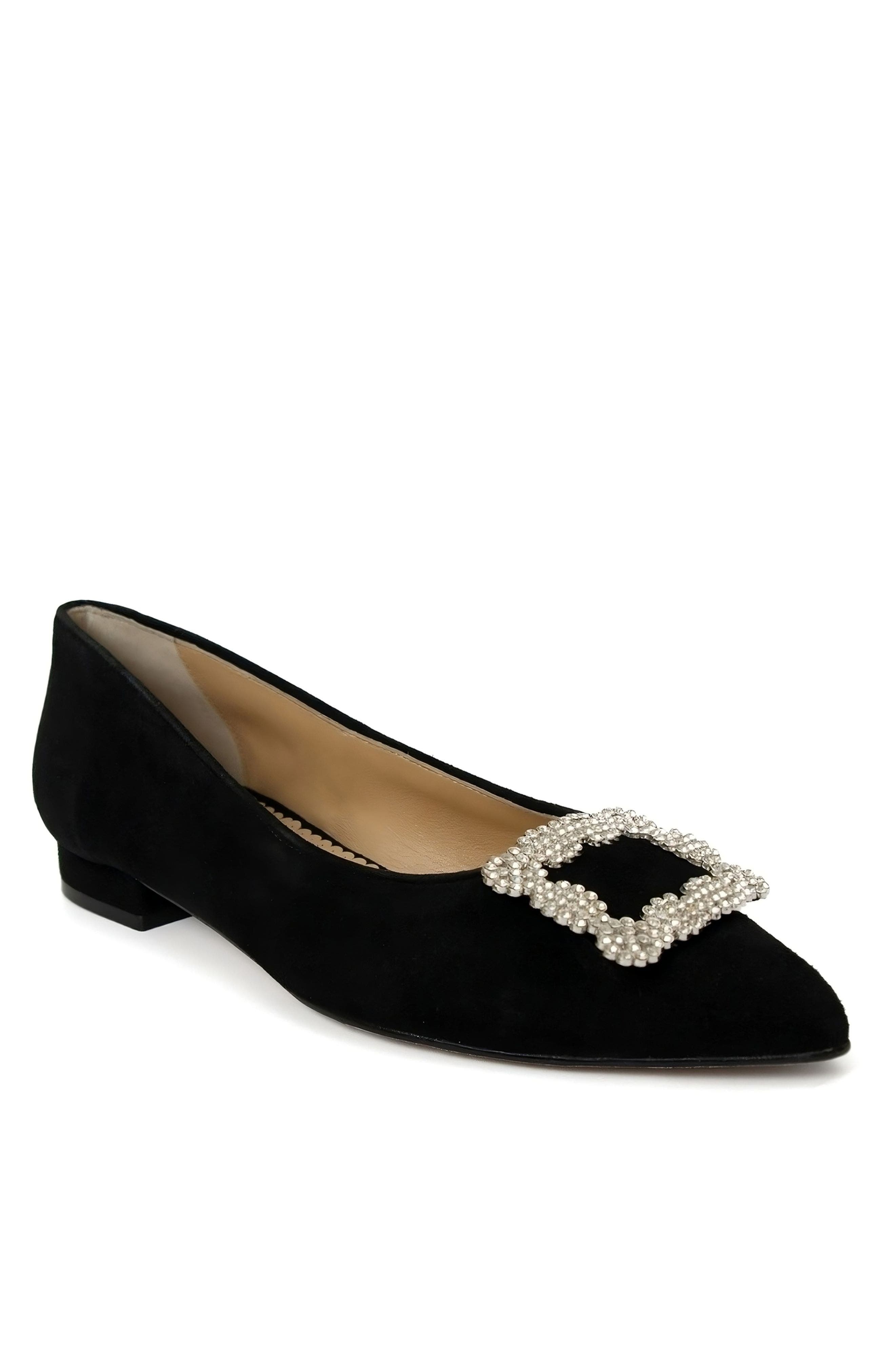 Menina Step Tiara Crystal Flat, Alternate, color, Black Crystal