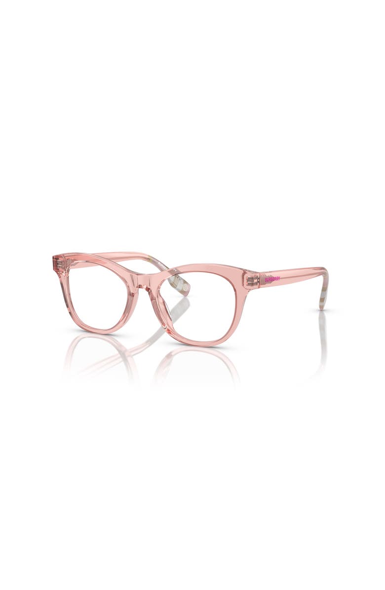 Burberry 44mm Cat Eye optical glasses, Main, color, Pink