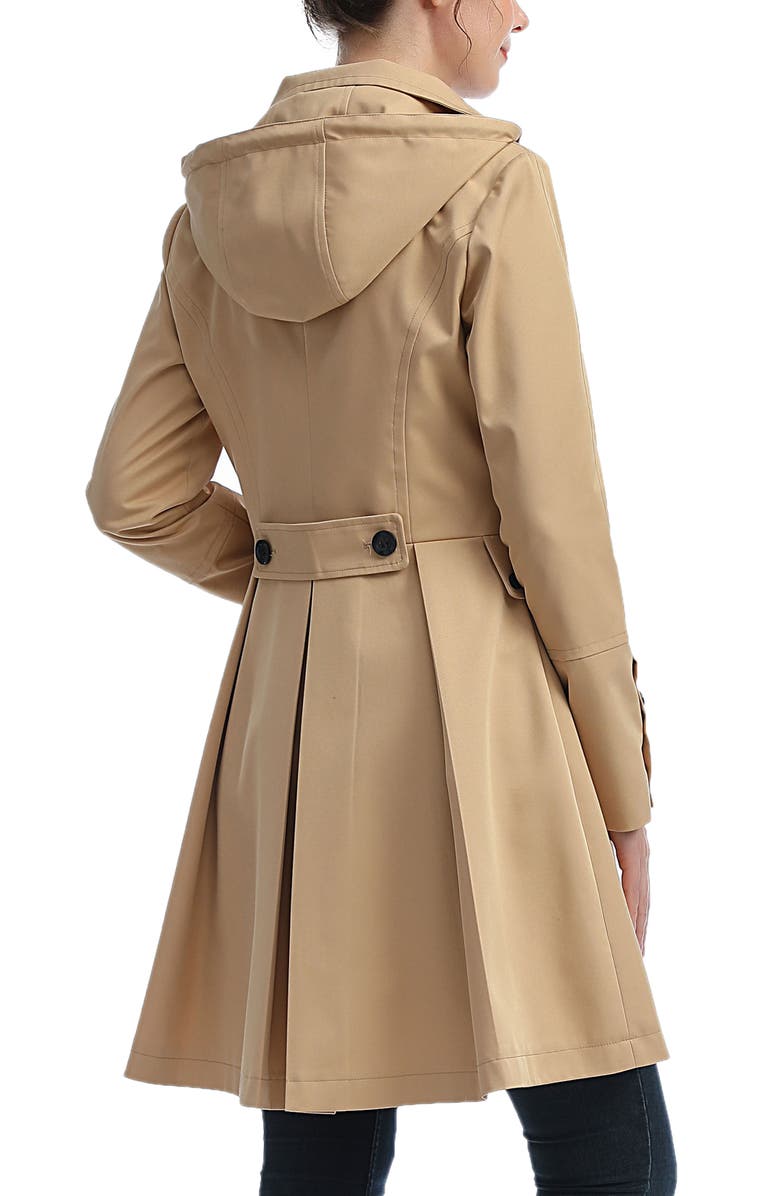 Kimi & Kai Women's Adele Hooded Trench Coat, Alternate, color, Tan
