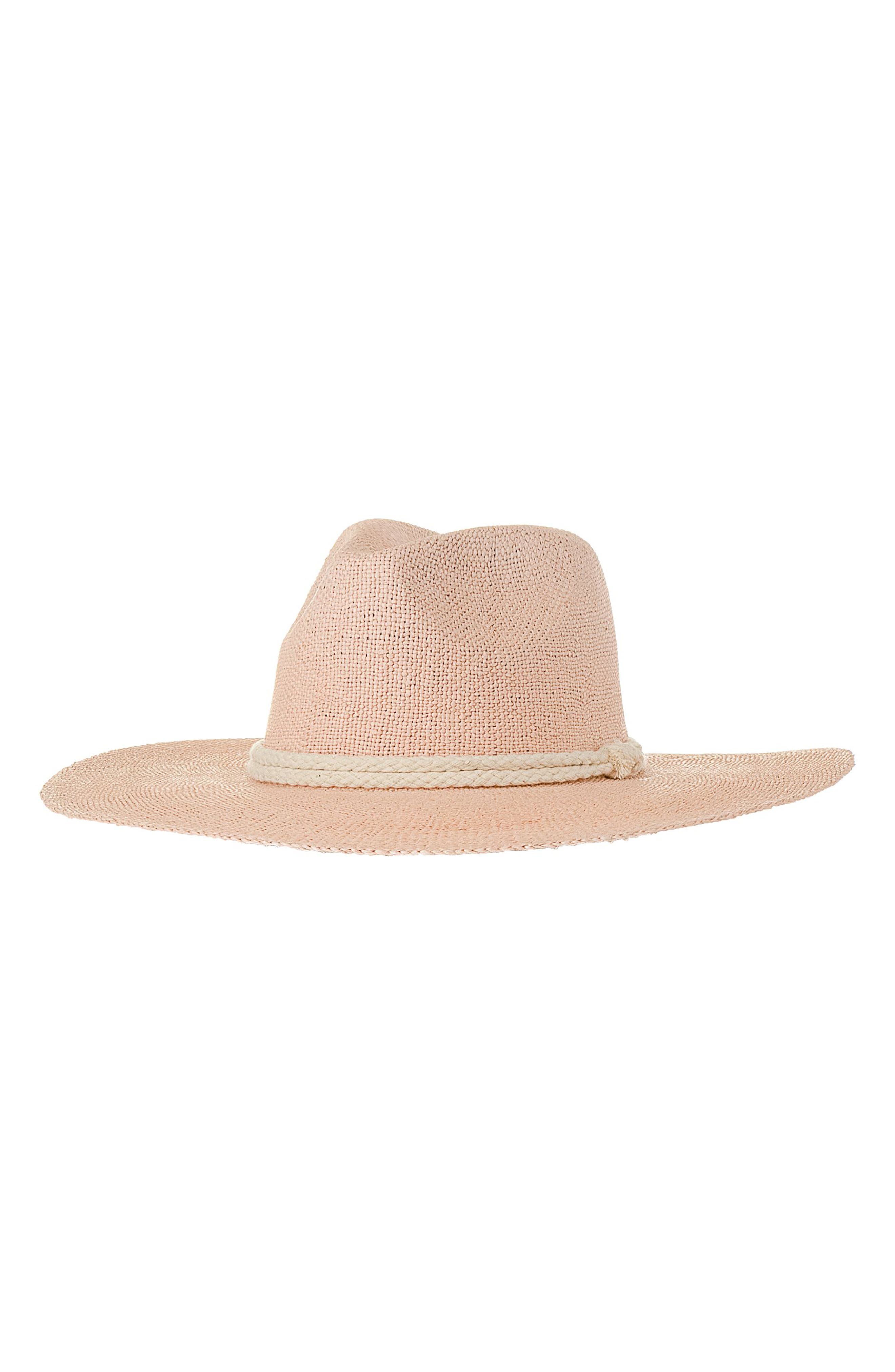 MARCUS ADLER Rope Band Straw Panama Hat