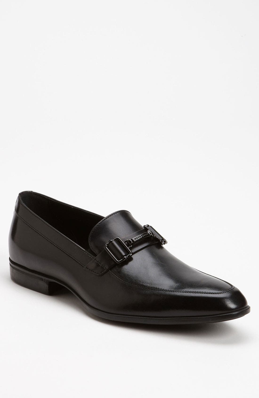 Hugo Boss 'Nesar' Loafer, Main, color, BLACK