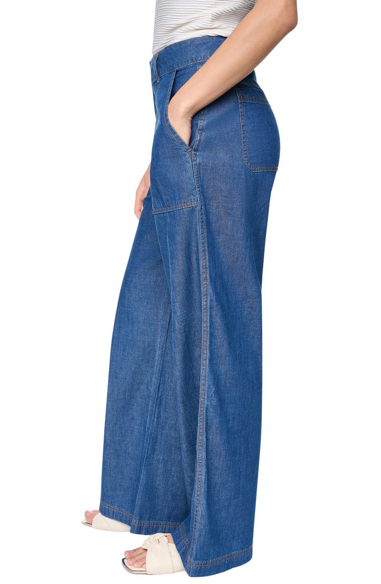 DKNY Crosby Straight Leg Jeans, Alternate, color, Crosby Wash
