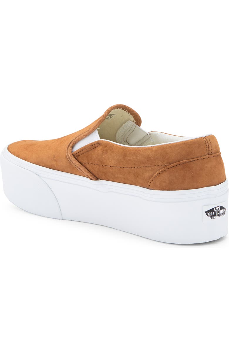 Vans Classic Slip-On Stackform Sneaker, Alternate, color,