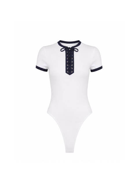 Ivy Ringer Solid Bodysuit